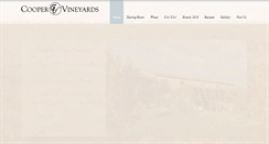 Desktop Screenshot of cooperwines.com